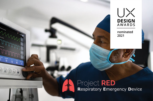 Boston UX Nominated for Global UX Design Award for Project RED