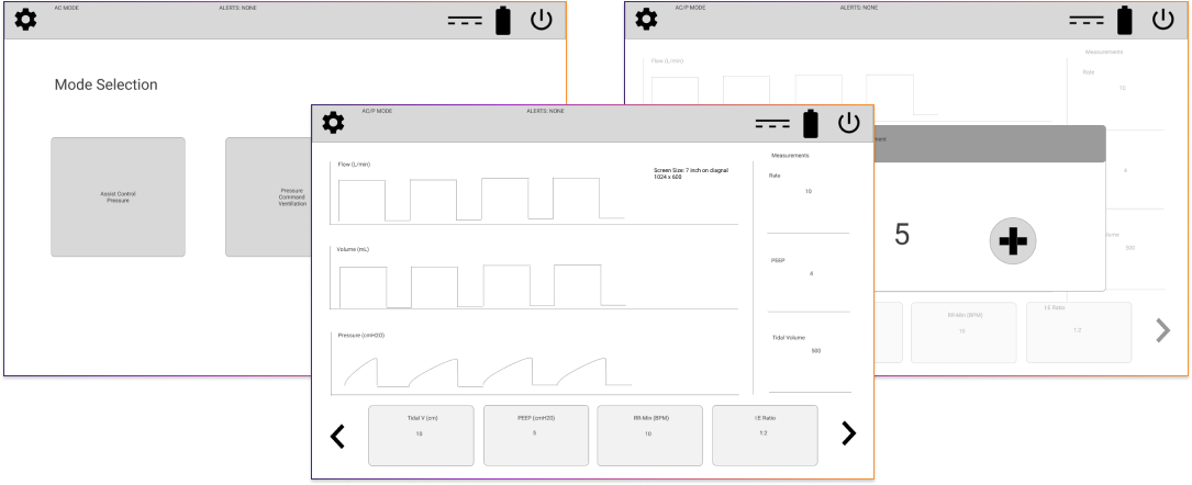 Medical UI Graphs