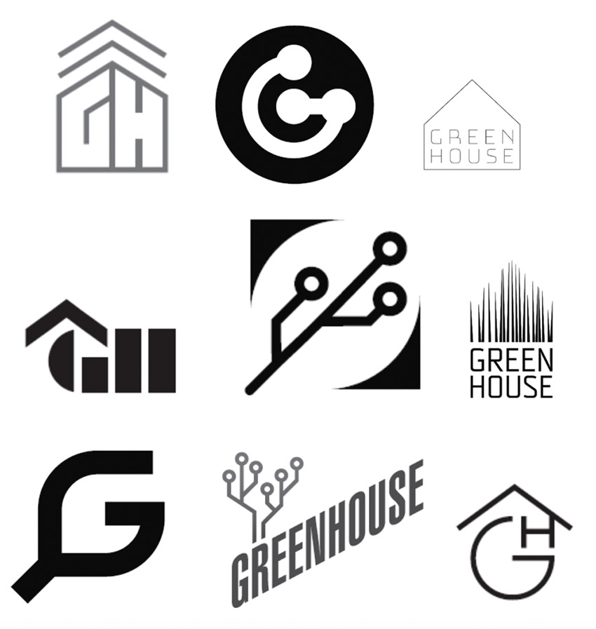 GreenHouse Logo Concepts